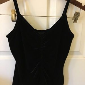 Express, Tank Top, Velour, Color Black, Size S